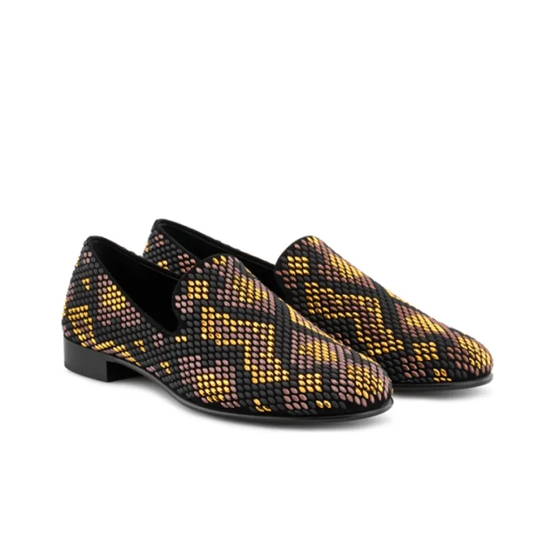 giuseppe zanotti Marthinique Crystal embellished Loafers-1