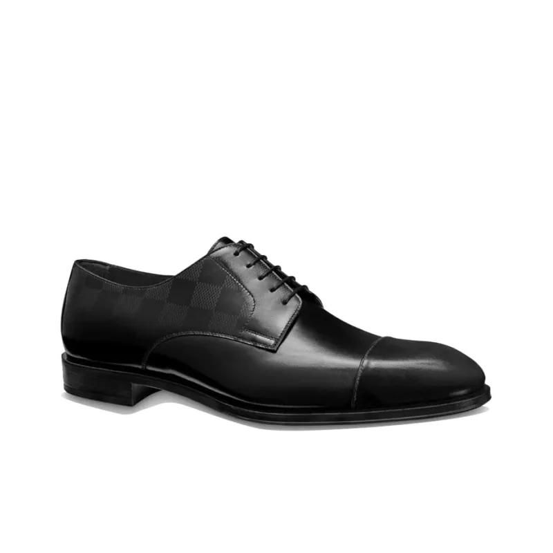 LOUIS VUITTON Minister Derby Shoes 'Black'-1