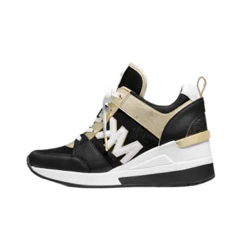MICHAEL KORS Georgie Low-Top Platform Shoes Women's Black