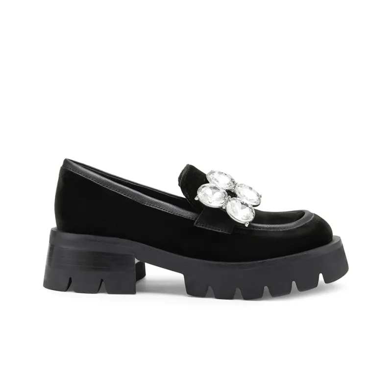 MIO Loafers Women's Low Top Green-1