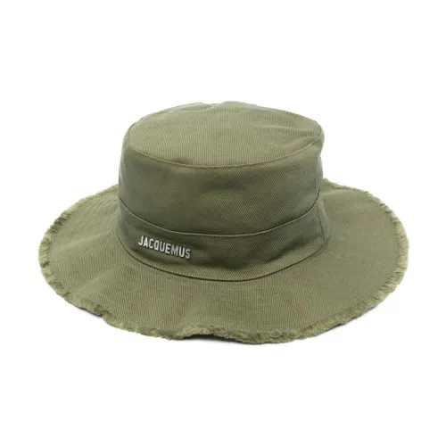 Jacquemus Bucket Hats Men Green