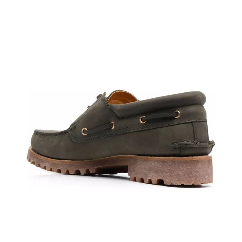 Timberland 3-Eye Men's Casual Shoes Men Low-Top Green-1