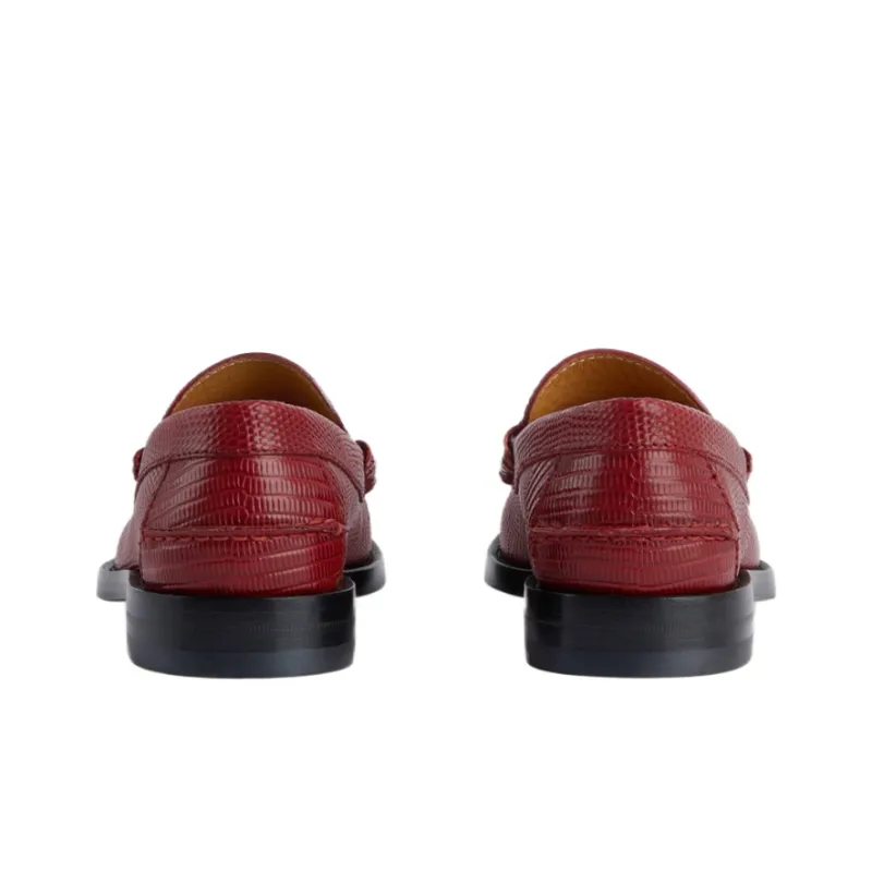 GUCCI Loafers Women's Red-4