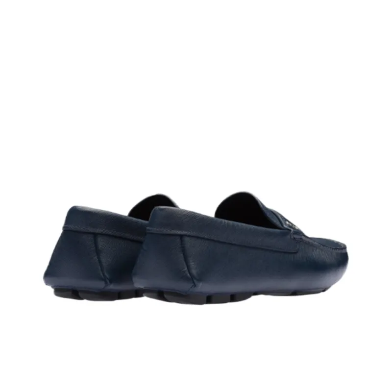 PRADA Logo Lettering Driving Loafers-3