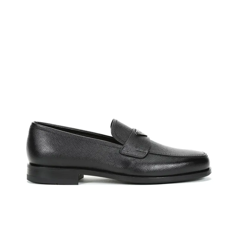 PRADA Saffiano Leather Loafers-1