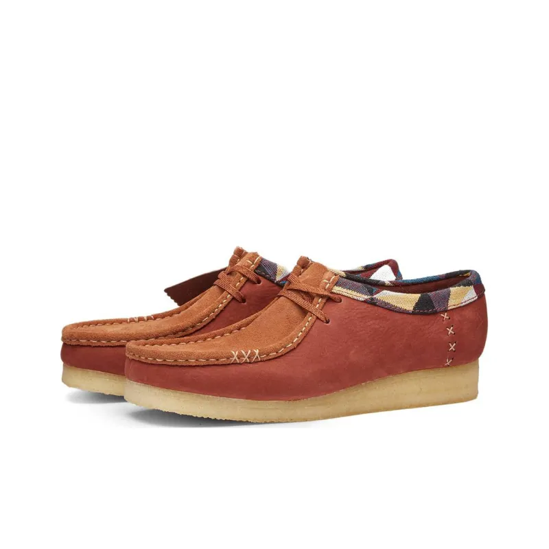 Clarks X END. Wallabee Artisan Craft 'Burnt'-1