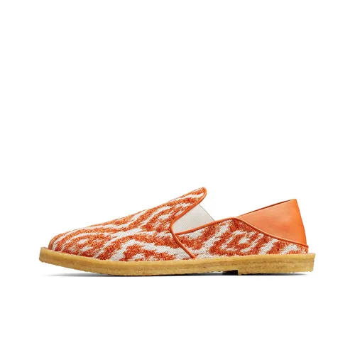 Nappa X Jimmy Choo Men's Casual Shoes Men Low-Top Amber Orange/White