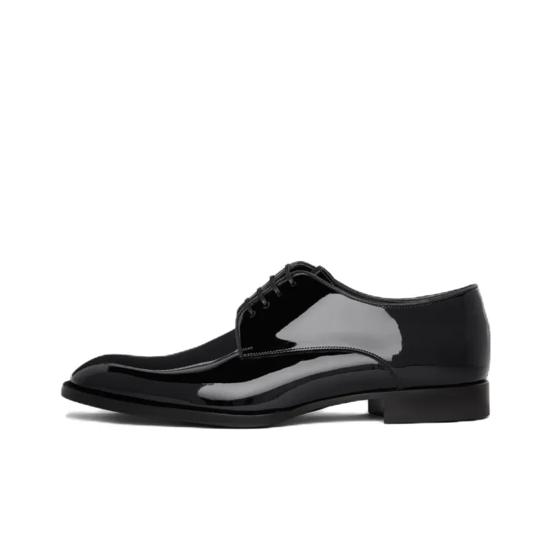 CELINE Dress Shoes Men Low Top Black-0