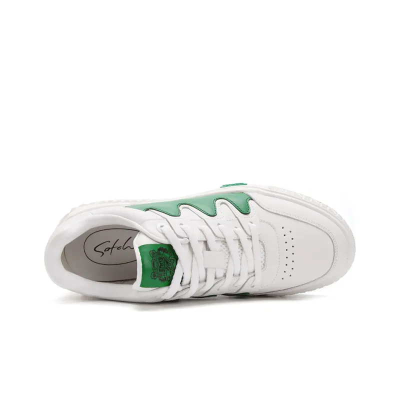 Satchi Stylish Skateboarding Shoes Men's Green-3
