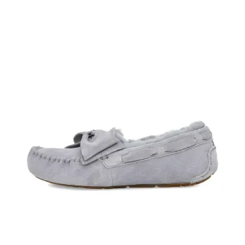 UGG Dakota Suede Bow Slipper 'Grey Geyser' Women's