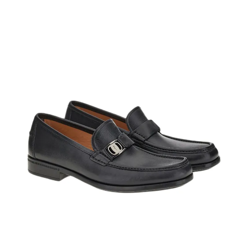 FERRAGAMO Vara Casual Shoes Men's Black-1