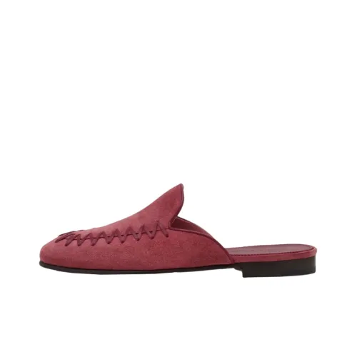 MANOLO BLAHNIK Men's Casual Shoes Men Low-Top Deep Pink