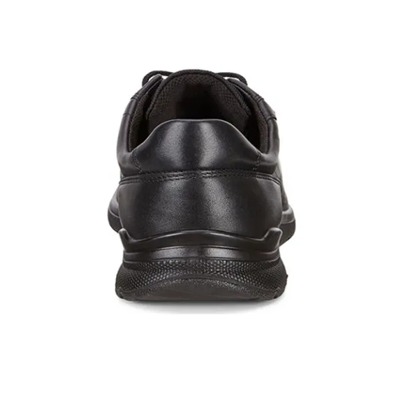 Ecco Irving Logo embossed Leather Sneakers-3