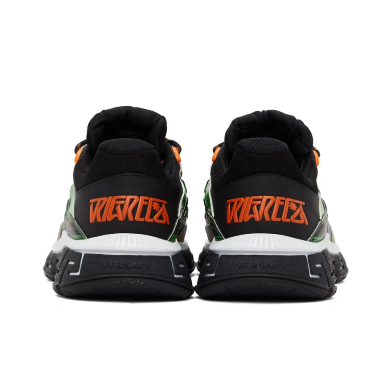 VERSACE Trigreca 'Cargo Tangerine'-4