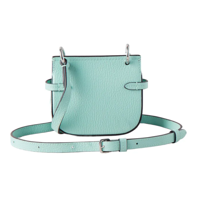 Mulberry Goat Print Leather Crossbody Bag Shoulder Bag Women's Green-2