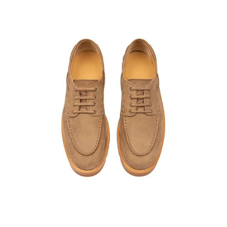 BALLY Traper Derby Shoes Men's Taupe-2