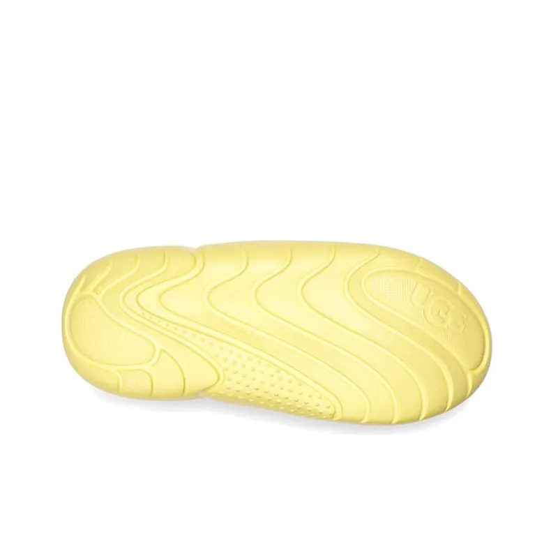 UGG La Cloud Hi White Yellow Women's-5