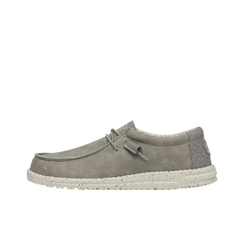 Heydude Men's Casual Shoes Men Low-Top Silver Birch-0
