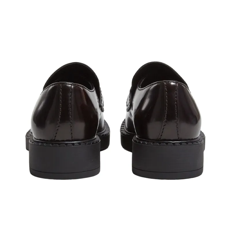 PRADA Loafers Men Low Top Brown-4