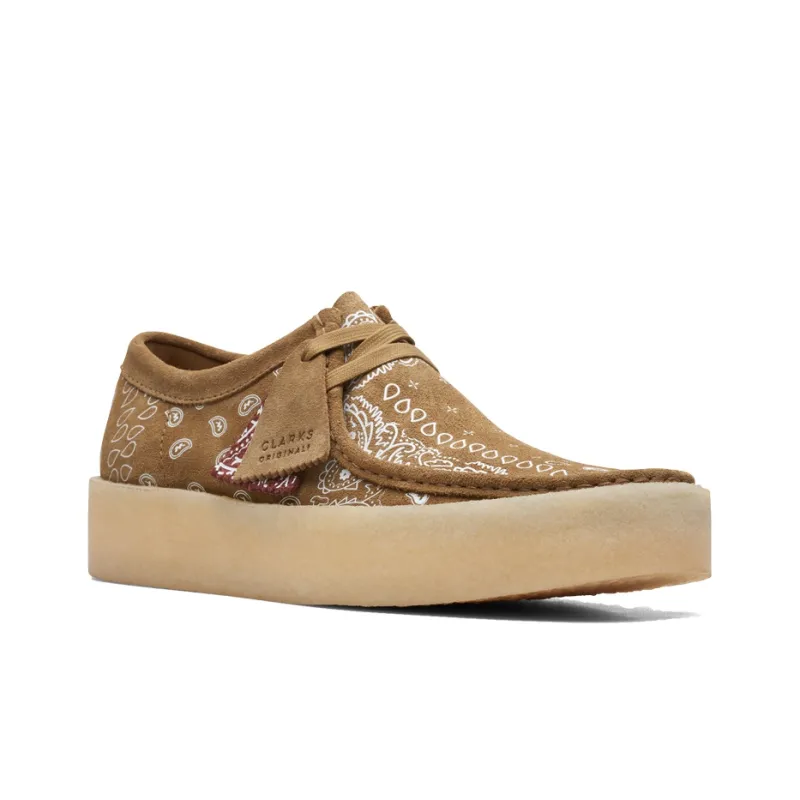 Clarks Originals Wallabee Oak Casual Shoes Men's Dark Olive Green-3