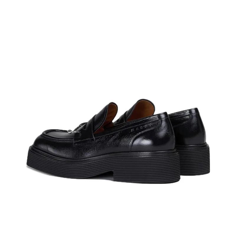 MARNI Iconic Square-toe Chunky Loafers-3