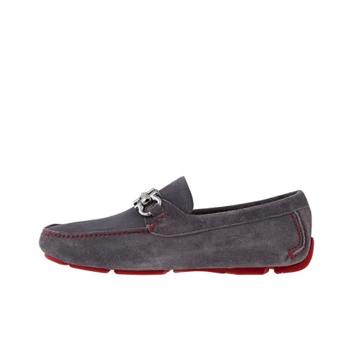 FERRAGAMO GANCINI Men's Casual Shoes Men's Gray