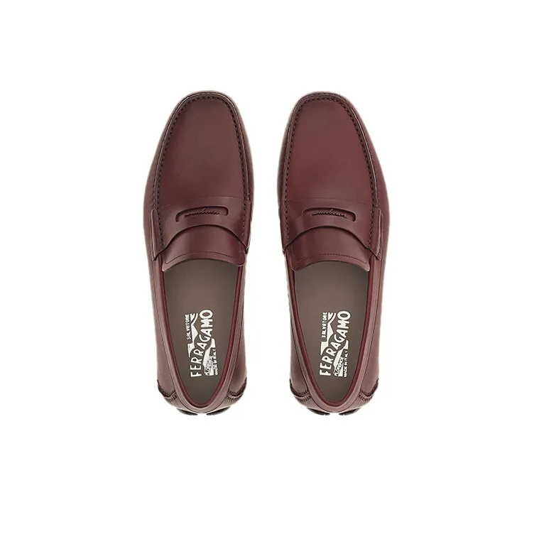 FERRAGAMO Men's Casual Shoes Men's Dark Red-2