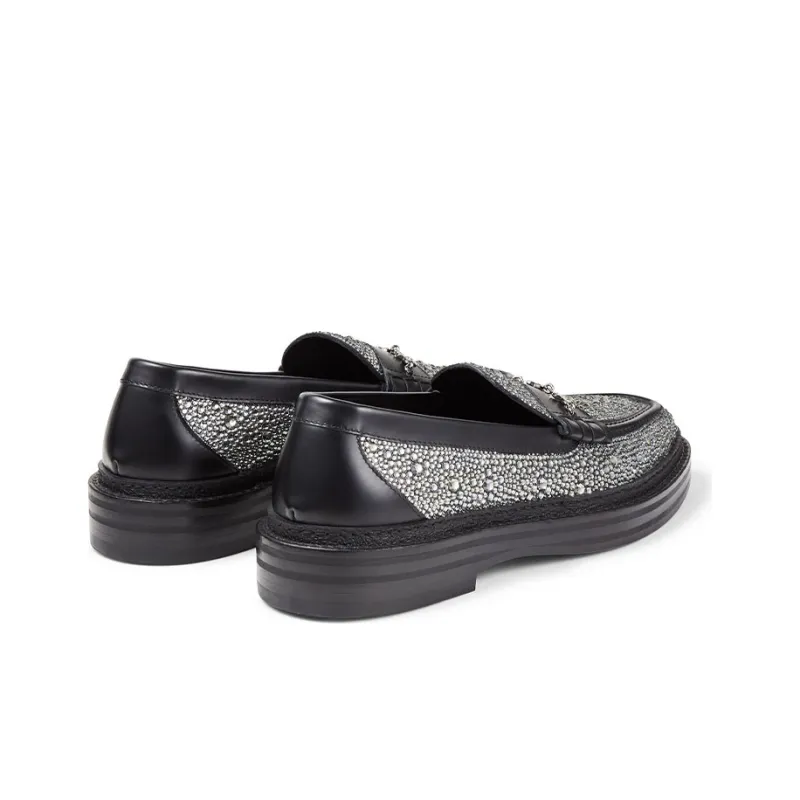 Eric Haze x Jimmy Choo Haze Ezra Men's Casual Shoes Men's Black-2