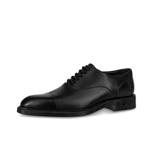 LOUIS VUITTON Formal Men's Casual Shoes Men Low-Top Black