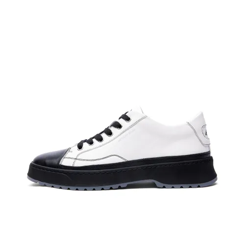 Anthony Miles Men's Casual Shoes Men Low Top Ecru
