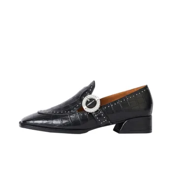 It's Toasted Lucky Breakfast Flat Shoes Women's Black