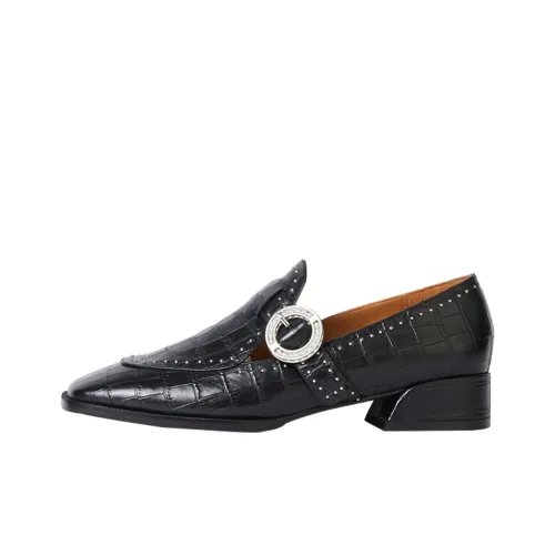 It's Toasted Lucky Breakfast Flat Shoes Women's Black