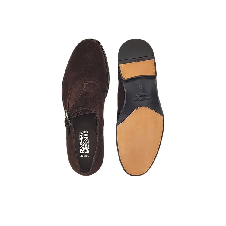 FERRAGAMO Men's Casual Shoes Men's Brown-4