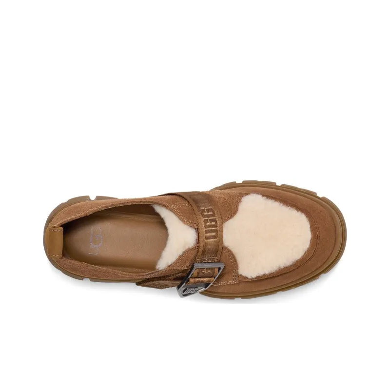 UGG Ashton Shoe Suede 'Chestnut' Women's-3