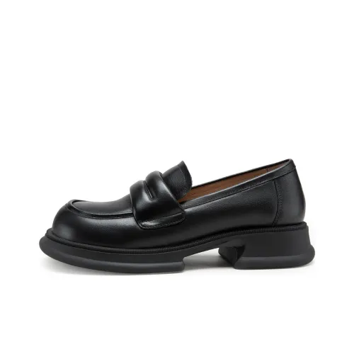 C°BANNER Loafers Women's Low-Top Black