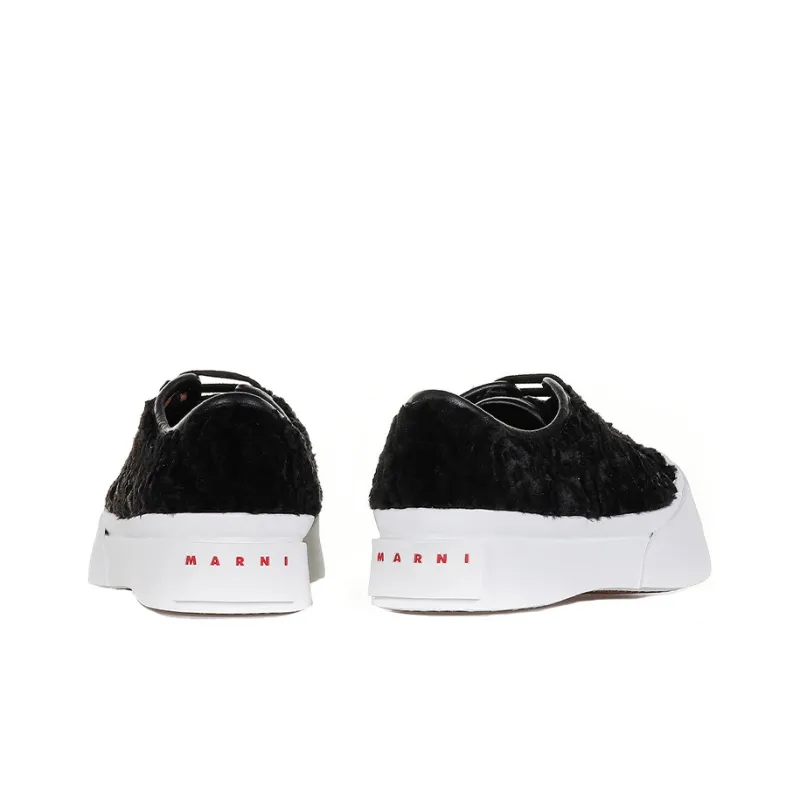 MARNI Low Top Platform Shoes Women's Black-3