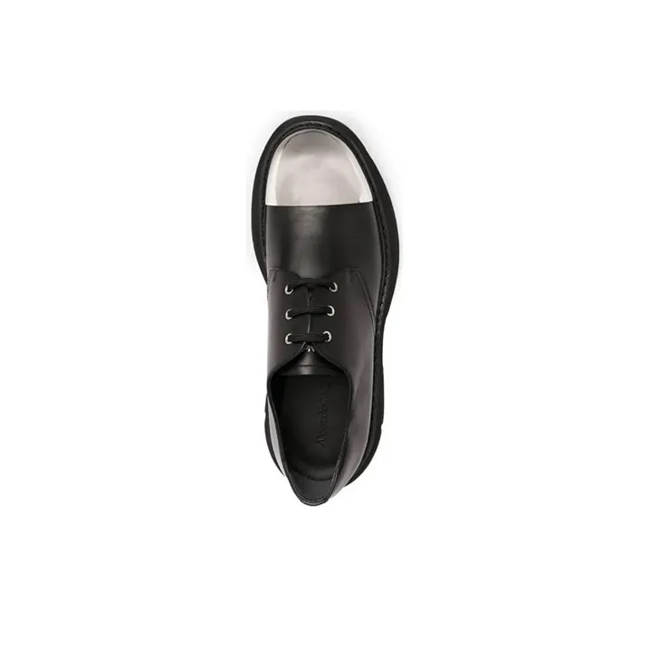 Alexander McQueen Tread Derby Lace Up Shoes-3