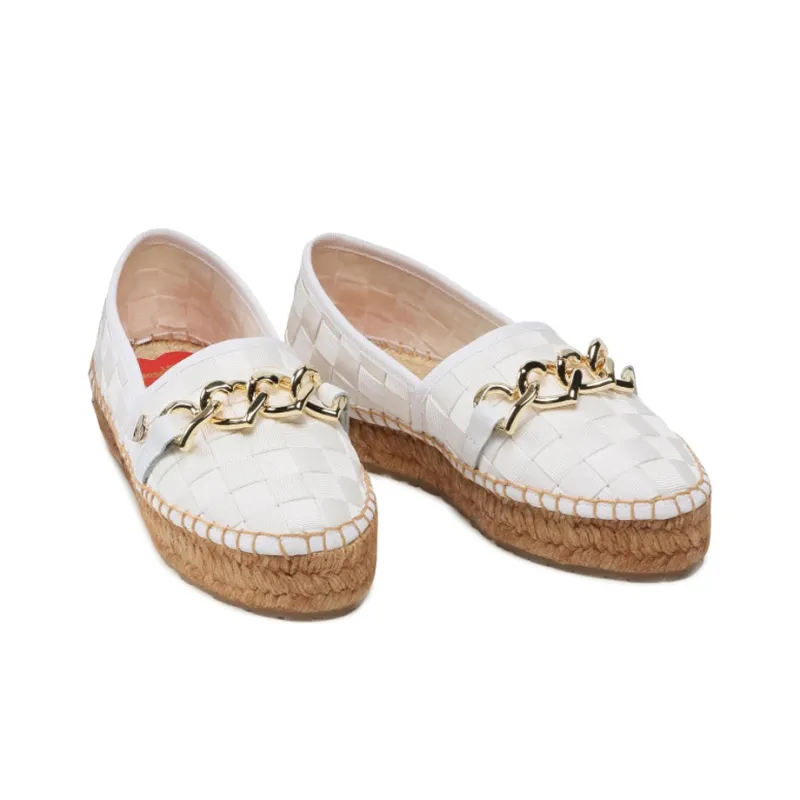MOSCHINO Platform Shoes Women's White-3
