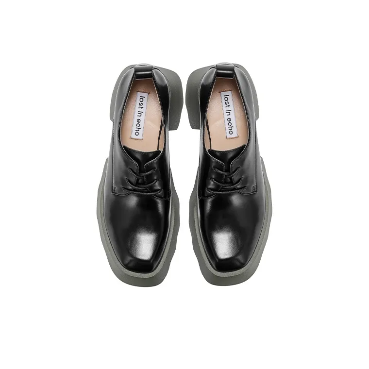 Lost In Echo Derby Shoes Women's Black-3
