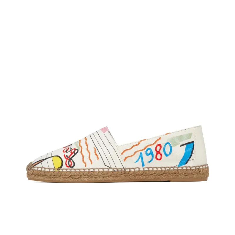 SAINT LAURENT Perseo Flat Espadrilles-0