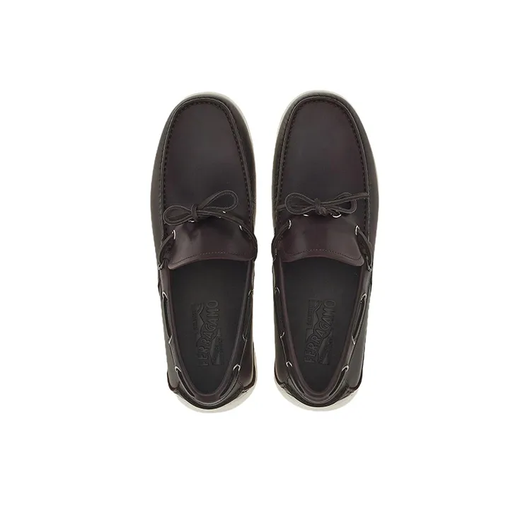 FERRAGAMO Gancini Leather Loafers-2