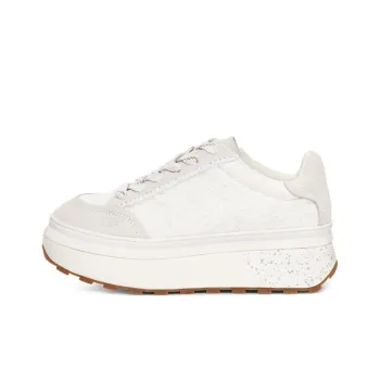 UGG Marin Lace Logo Sneaker 'White' Women's