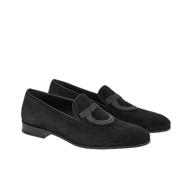 FERRAGAMO GANCINI Loafers Men's Black-2
