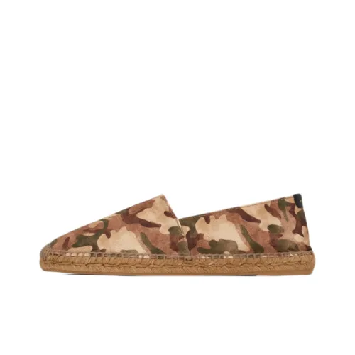 SAINT LAURENT Camouflage-print Espadrilles