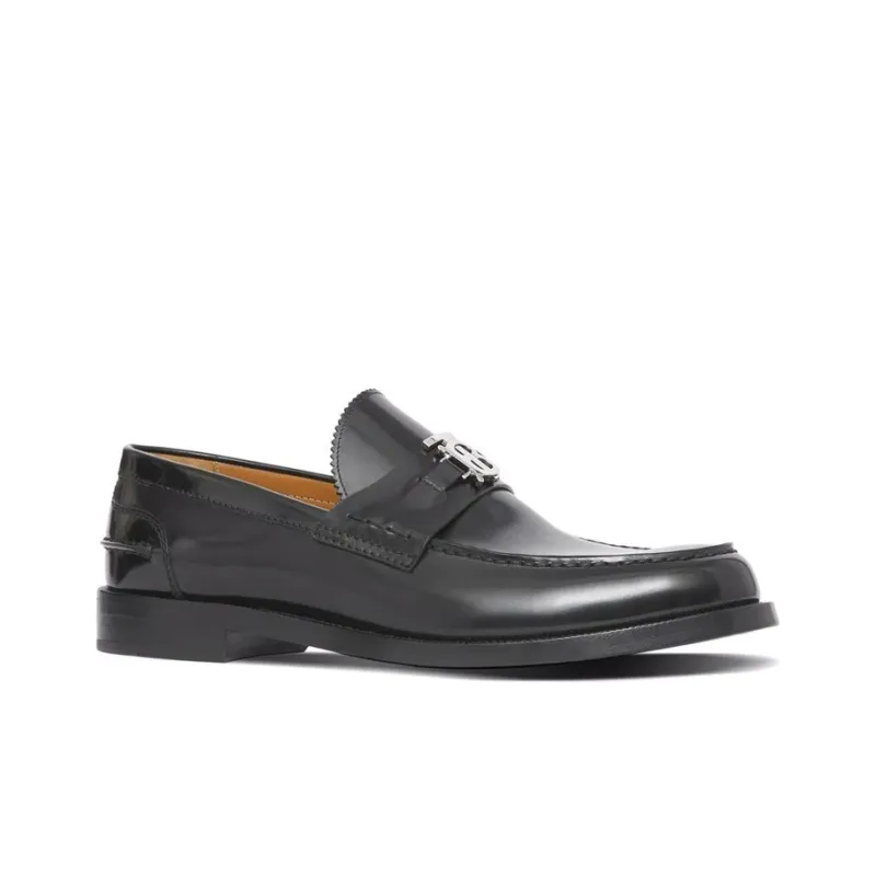 Burberry Fred Monogram-motif Loafers-2