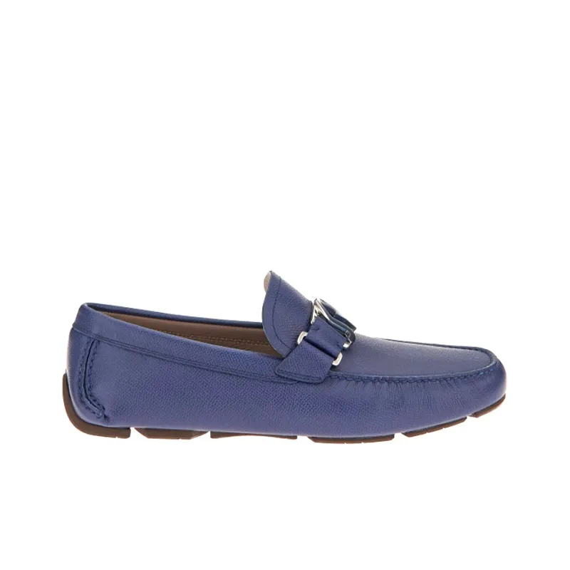FERRAGAMO Casual Shoes Men's Blue-1