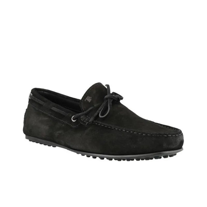 TOD'S Gommino Loafers Men Low Top Black-2