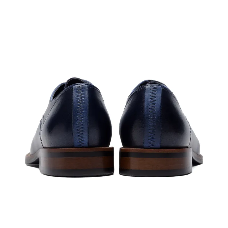 Anthony Miles Platform Shoes Men's Blue-4