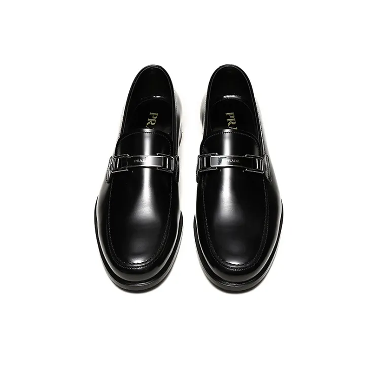 PRADA Loafers Men Black-3