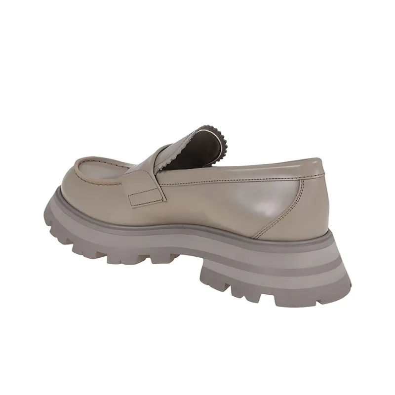 Alexander McQueen Wander Loafer Beige Women's-3